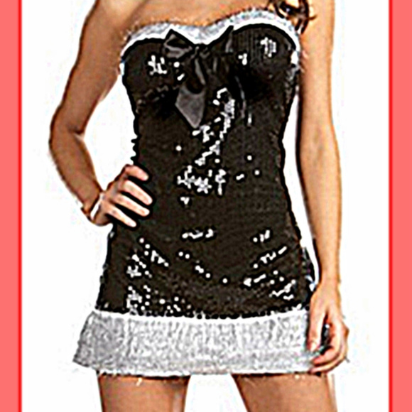 HAPPY NEW YEAR TINSEL COSTUME NOT JUST 4 HALLOWEEN - Picture 3 of 7
